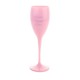 1x Kunststof Champagneglas Roze 17cl Smile Sparkle Shine
