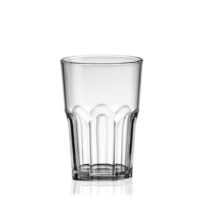 6x Kunststof Cocktailglazen Granity Glashelder 0.35 l Ø 8.5 cm · 12 cm