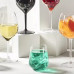 1x Kunststof Wijnglas Roséglas Ginglas 39cl Tritan Laag Zonder Steel BPA vrij